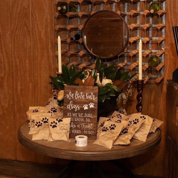 Doggy Treat Favor Sign - Picture 2 of 2